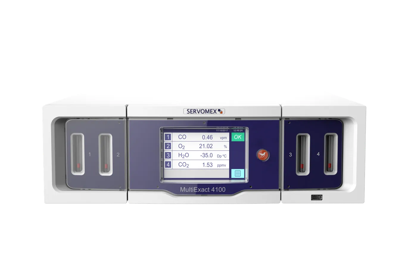 SERVOPRO MultiExact 4100 (Multiple gases - % , Trace ppm)