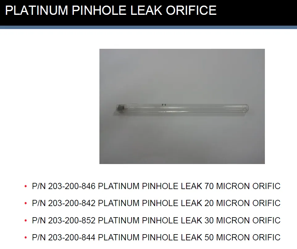 PINHOLE LEAK (HS-AAC-Lxx)